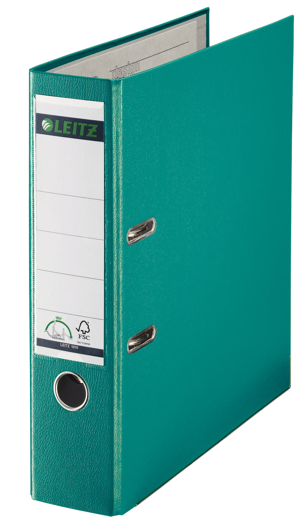 Leitz 180° Ordner – für A4 – Rückenbreite 8 cm – türkis