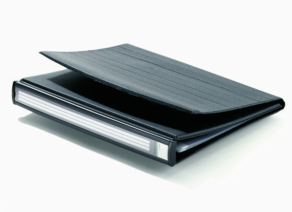 Durable Tisch-Flipchart – 33 × 26,5 cm, schwarz, Kunststoff, Recycling