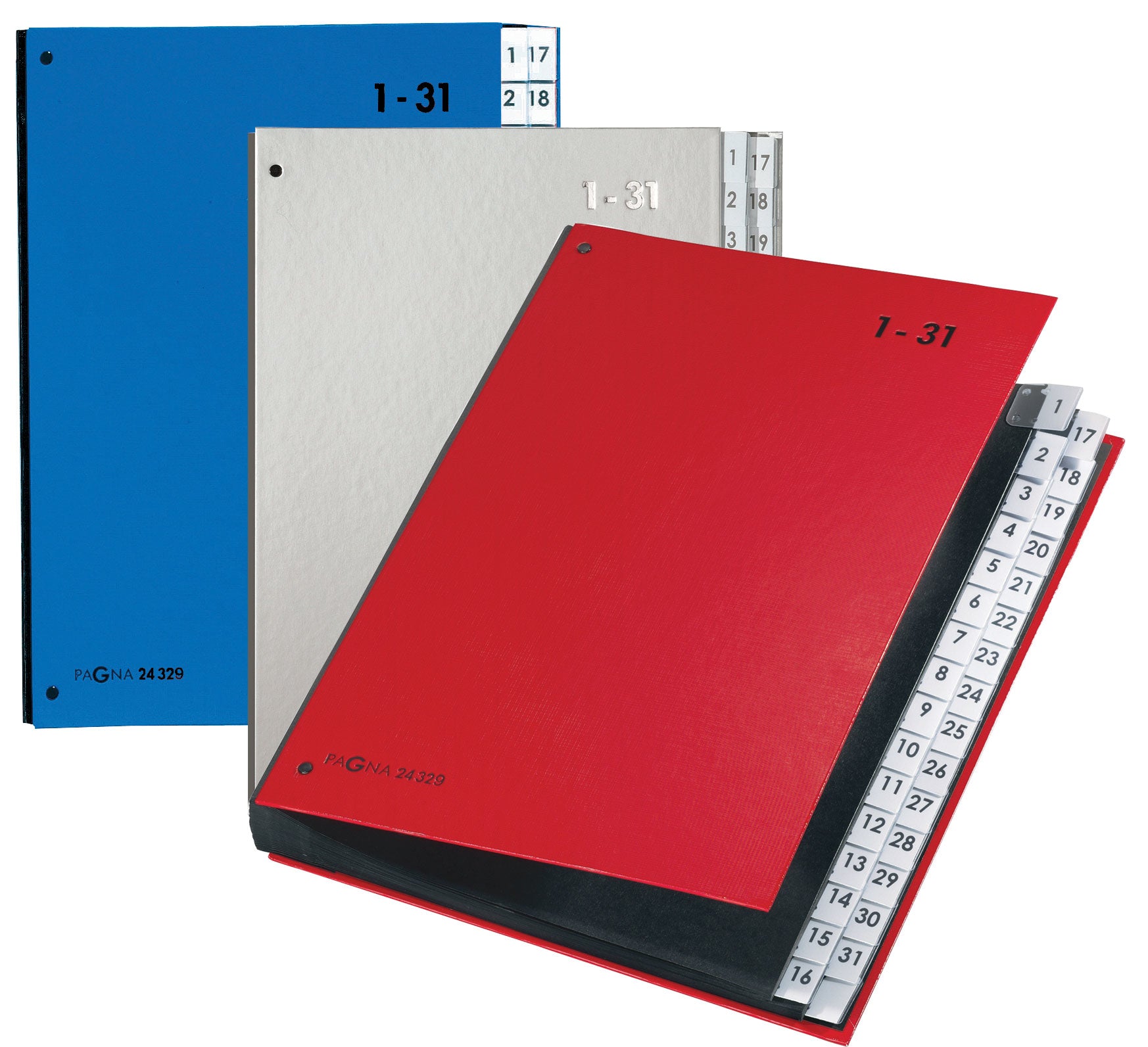 Pagna Sammelmappe für A4, Karton, Silber