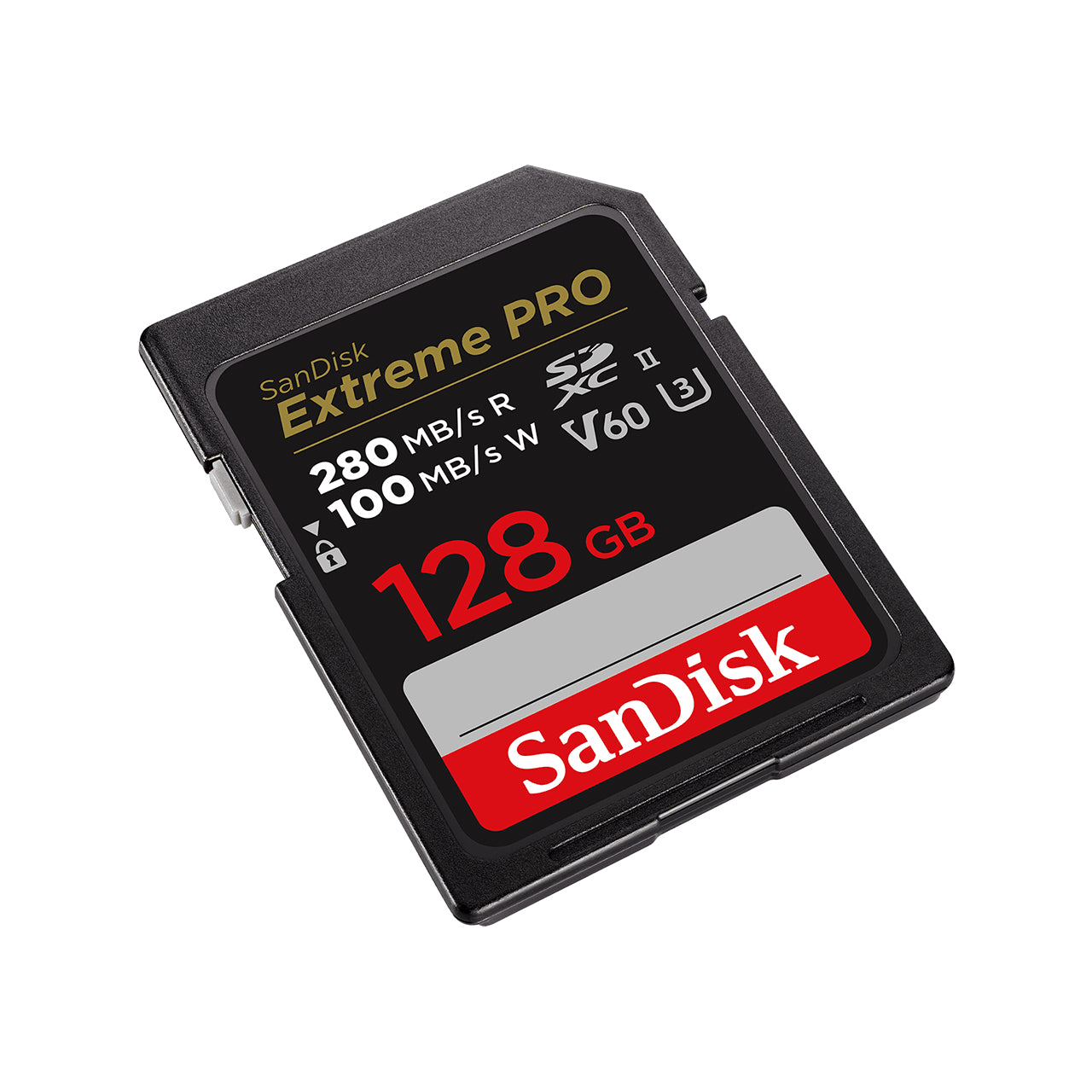 SanDisk SDSDXEP-128G-GN4IN SDXC 128 GB – UHS-II, Klasse 10, U3, V60, 280/100 MB/s