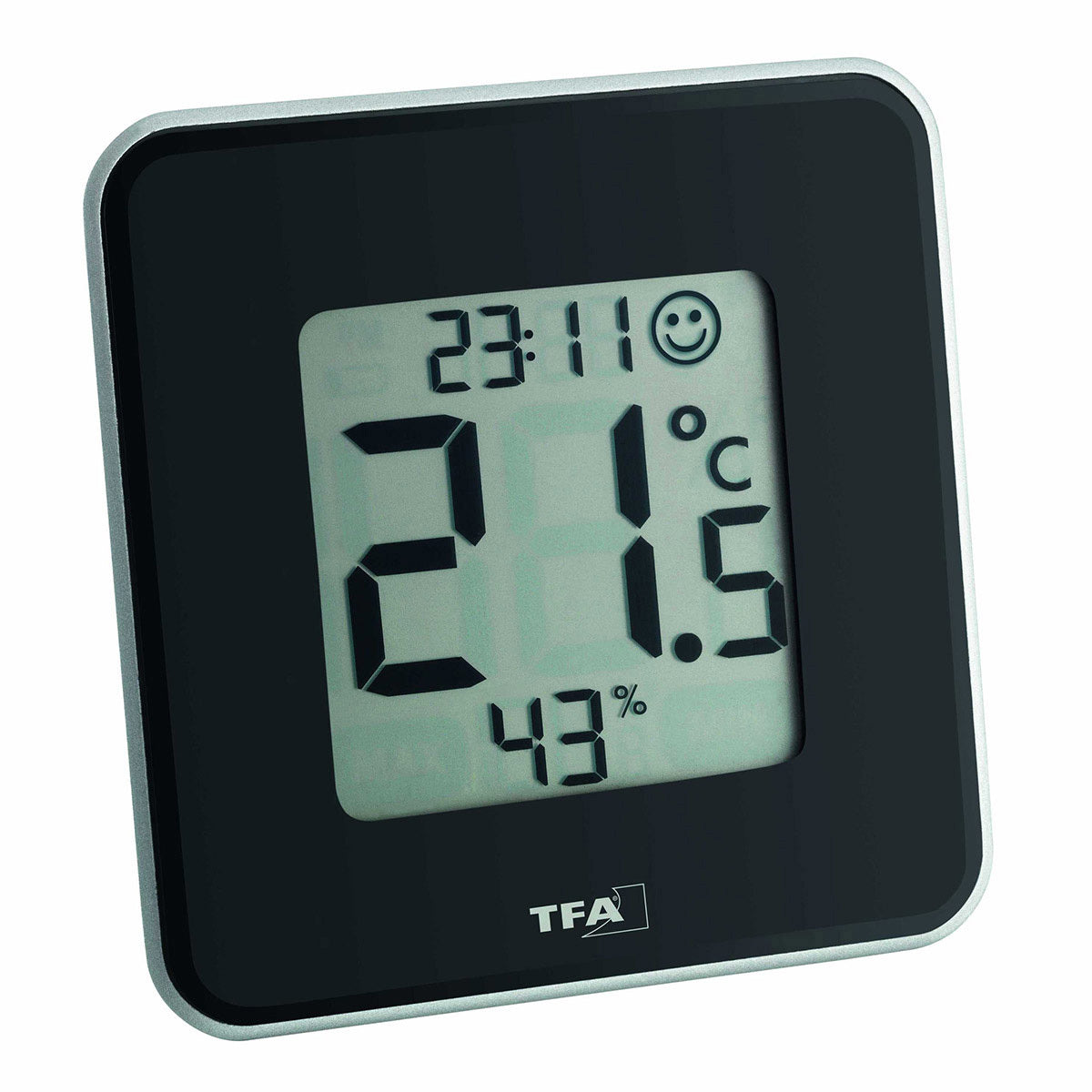 TFA-Dostmann STYLE Temperatur-/Feuchtesensor – −20–50 °C, 20–99 %, Innen