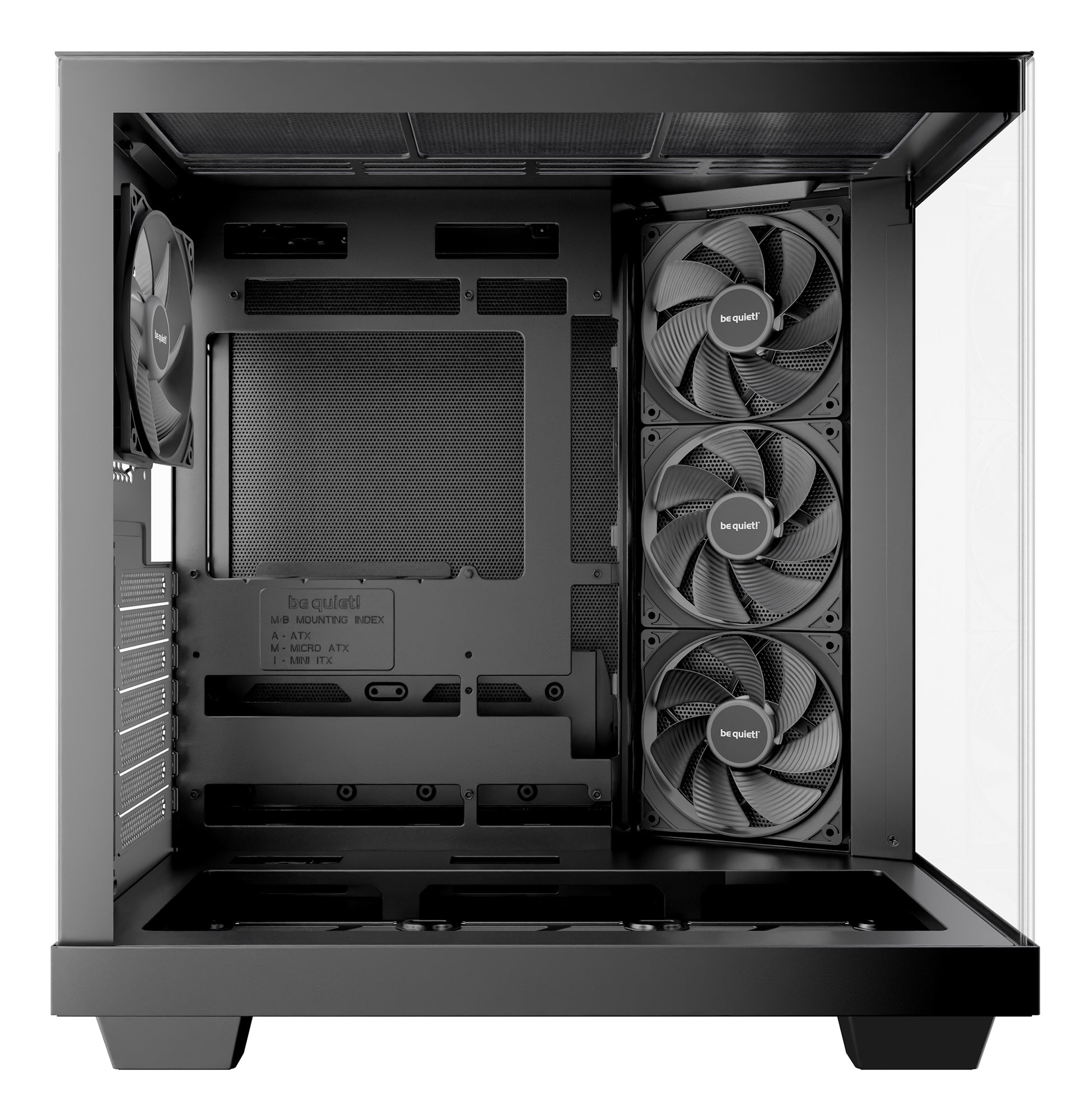be quiet! be quiet Light Base 500 – Midi-Tower – ATX, micro-ATX, Mini-ITX, Schwarz