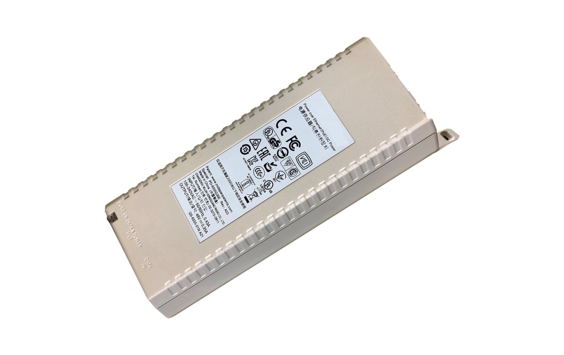 HPE Instant On PoE-Midspan – 15,4 W, IEEE 802.3af