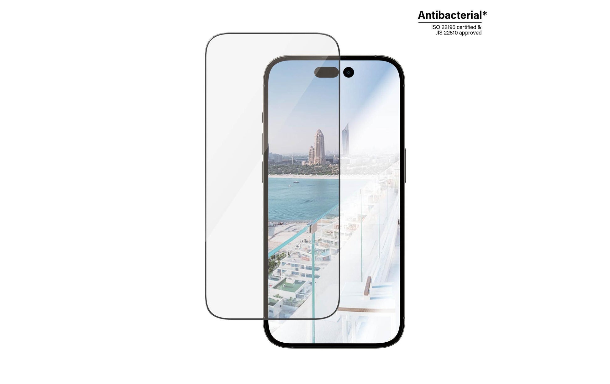PanzerGlass Displayschutzglas – für Apple iPhone 14 Pro – Hartglas, Transparent