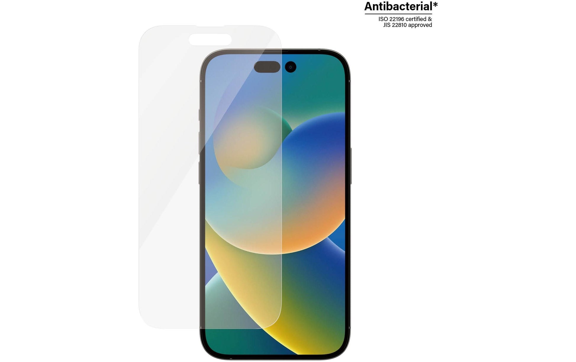 PanzerGlass Displayschutz (Panzerglas), Case Friendly – für iPhone 14 Pro