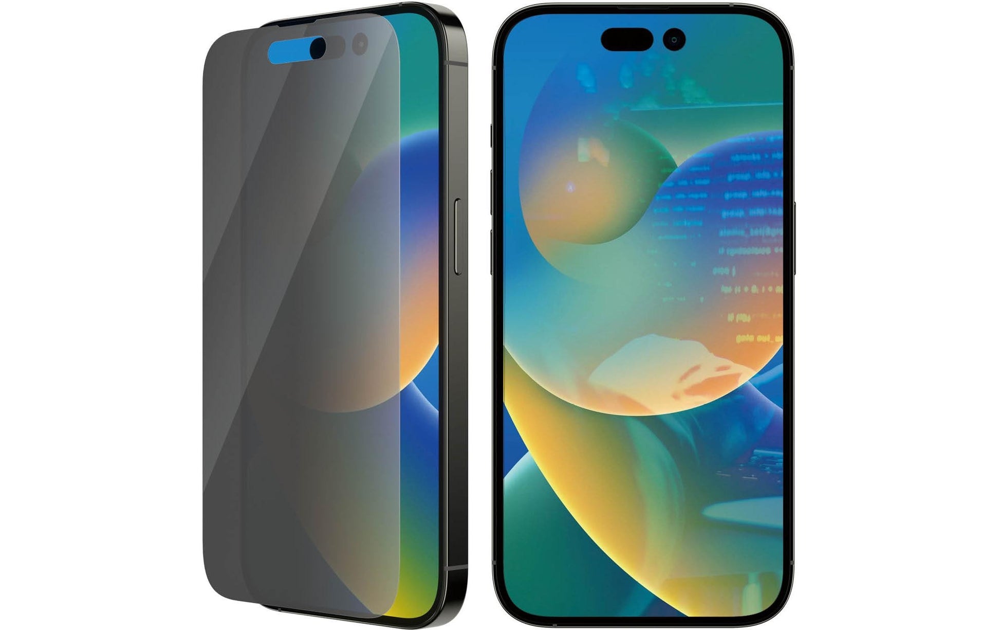 PanzerGlass Privacy-Filter (Panzerglas), Case Friendly – für iPhone 14 Pro
