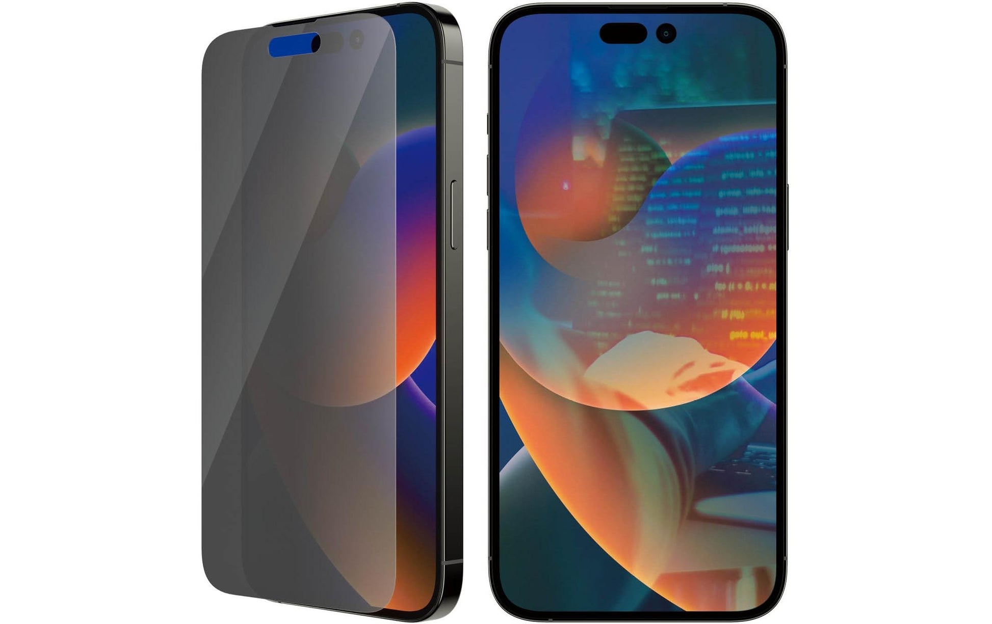 PanzerGlass Privacy-Filter (Panzerglas), Case Friendly – für iPhone 14 Pro Max