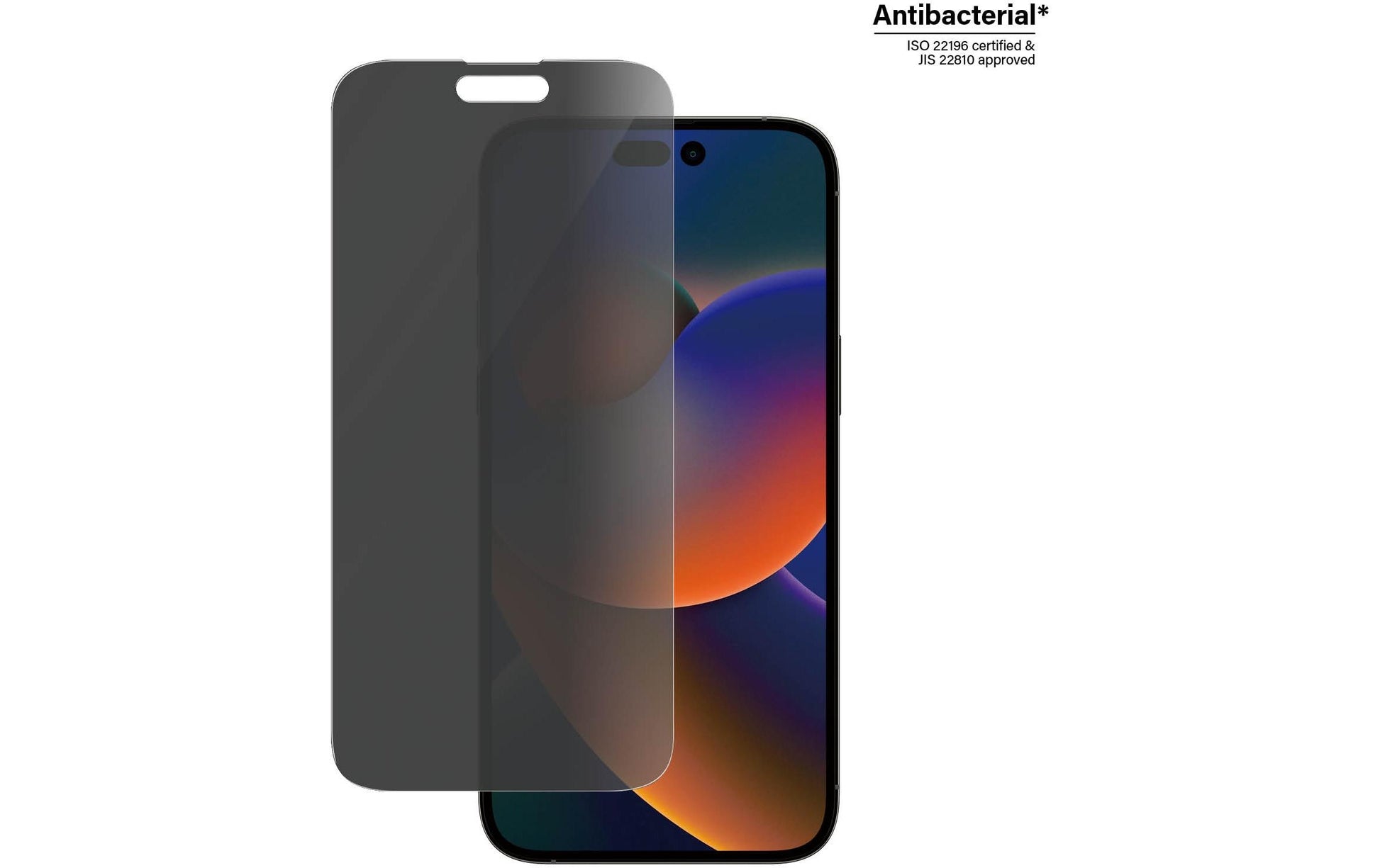 PanzerGlass Privacy-Filter (Panzerglas), Case Friendly – für iPhone 14 Pro Max