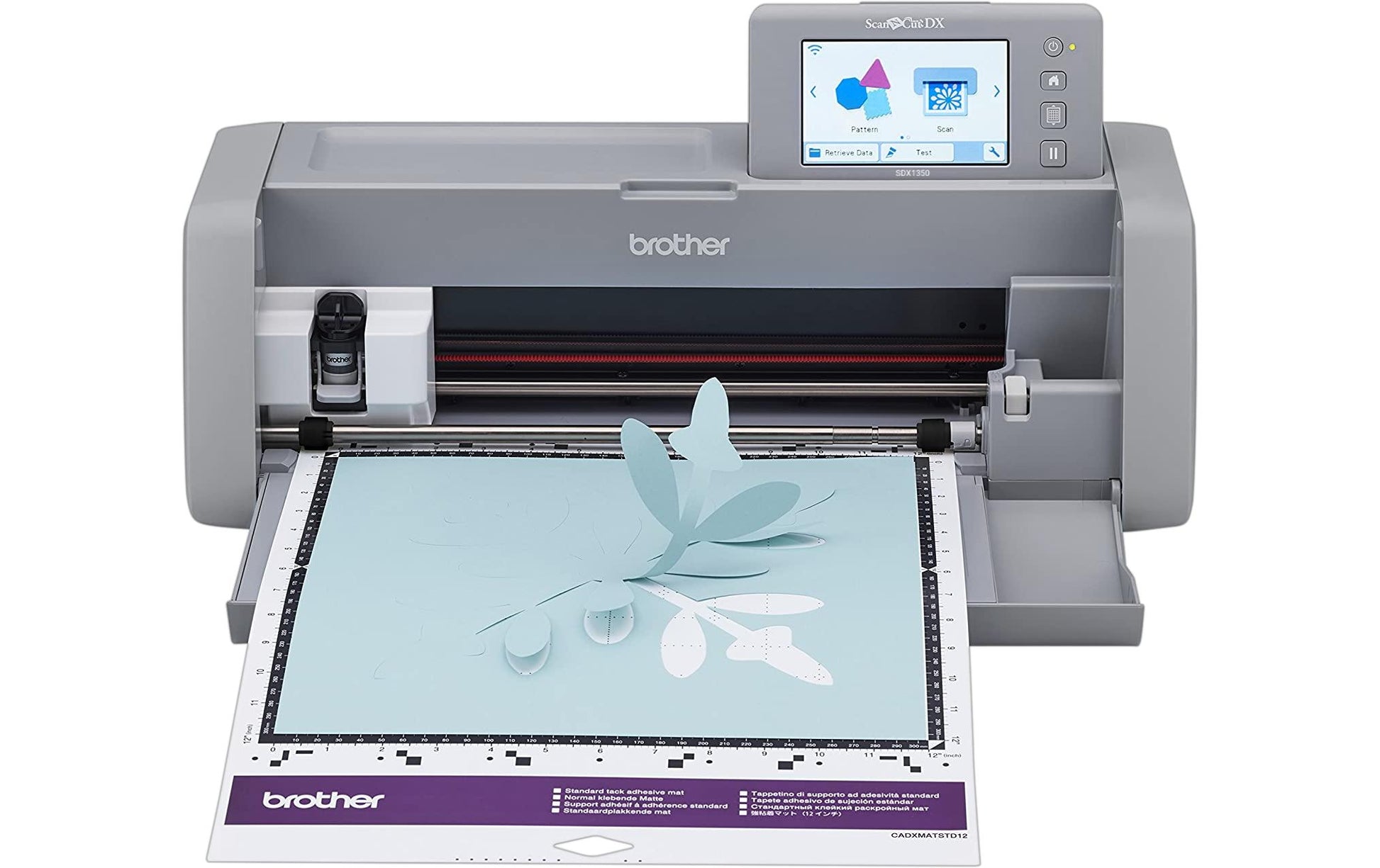 Brother Schneideplotter ScanNCut DX1350 – max. Breite 300 mm, Materialdicke 1 mm, grau