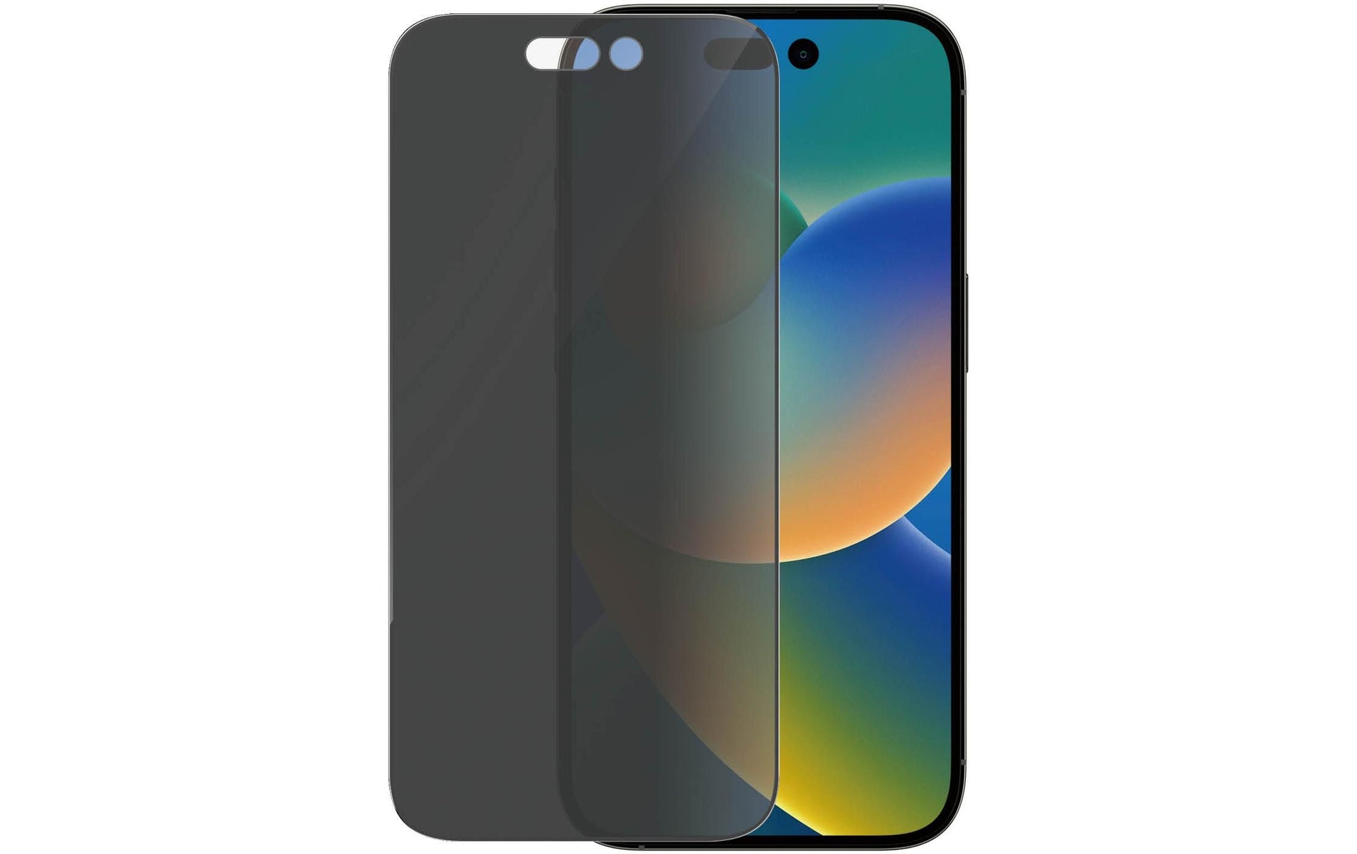 PanzerGlass Privacy-Filter (Panzerglas), Ultra-Weit Passform – für iPhone 14 Pro