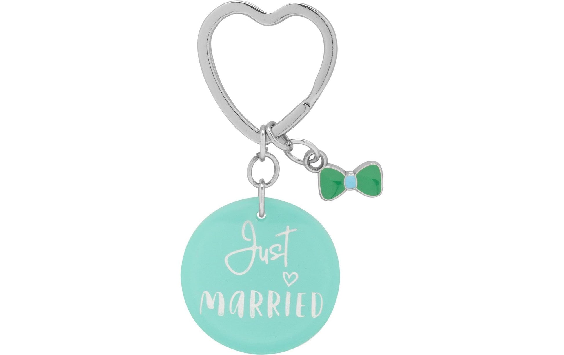 Sheepworld Schlüsselanhänger Just Married – Mehrfarbig, Höhe 83 mm, 2er-Set