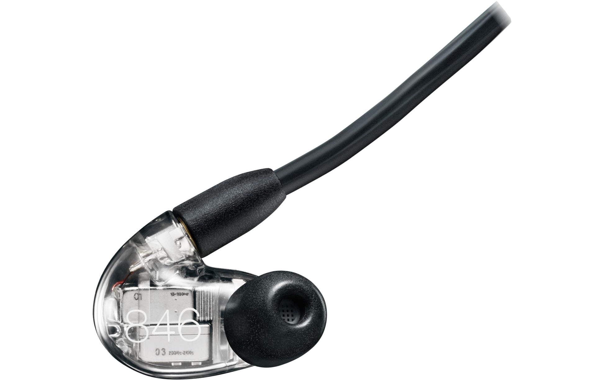 Shure SE846 Gen. 2 – In-Ear Kopfhörer – 3,5 mm, Inline-Fernbedienung mit Mikrofon – Transparent