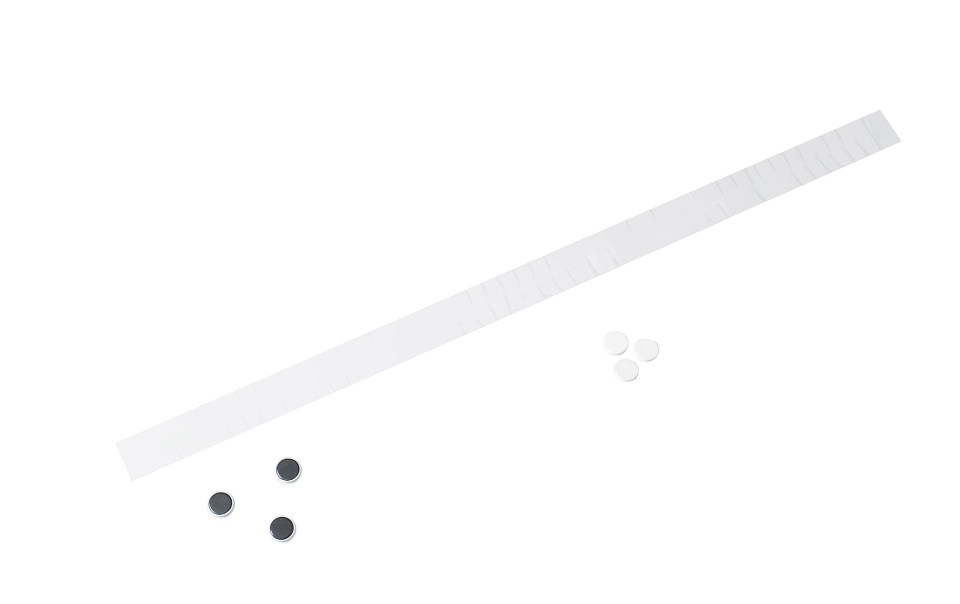 Büromaterial Ultradex – Starter-Kit – 100 × 5 cm, magnetisch, inkl. 6 Magnete Ø 30 mm – für Whiteboards
