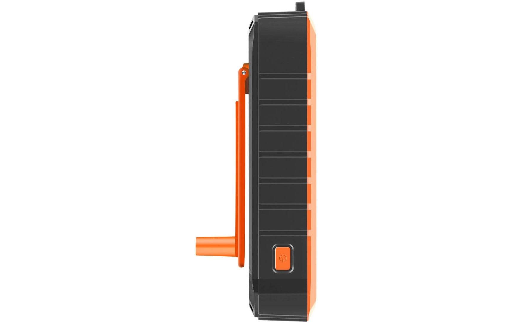 4smarts Powerbank 12000 mAh mit Solarpanel, Schwarz