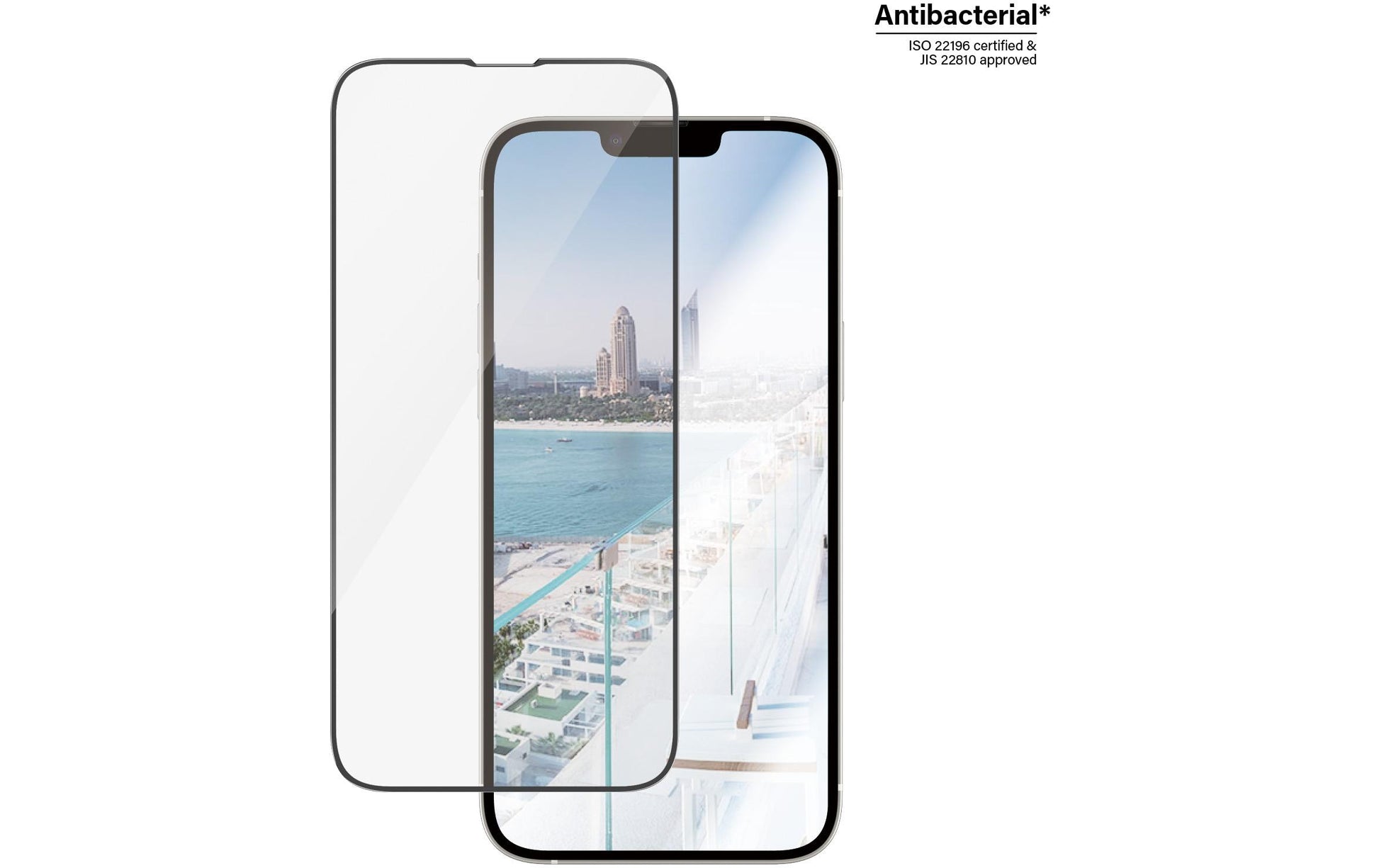PanzerGlass Displayschutz (Panzerglas) – für iPhone 14 Plus/iPhone 13 Pro Max – mit Applikator