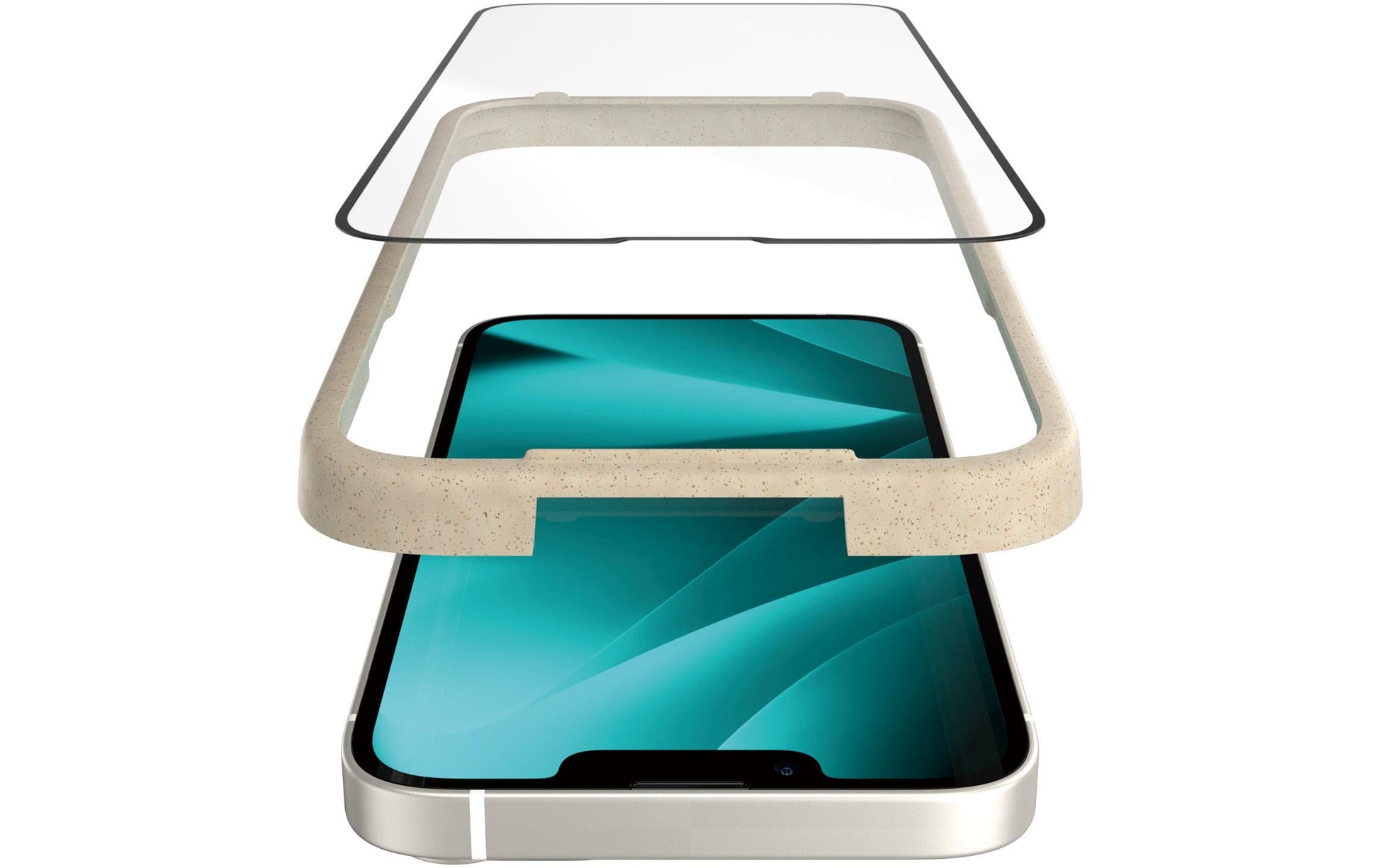 PanzerGlass Displayschutz (Panzerglas) – für iPhone 14 Plus/iPhone 13 Pro Max – mit Applikator