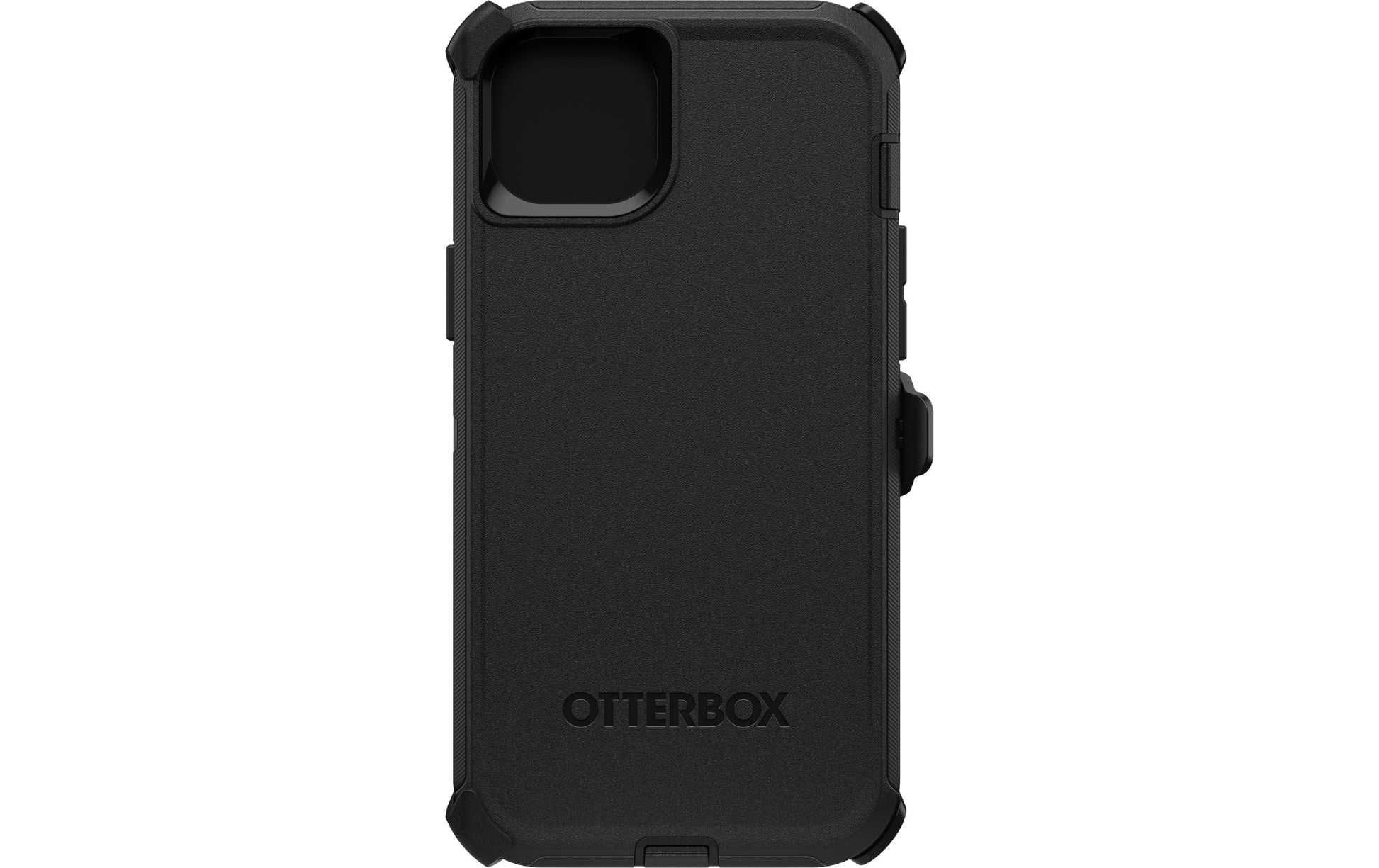 OtterBox Defender Rugged-Case – für Apple iPhone 14 Plus, Gummi, Schwarz, mit Gurtclip