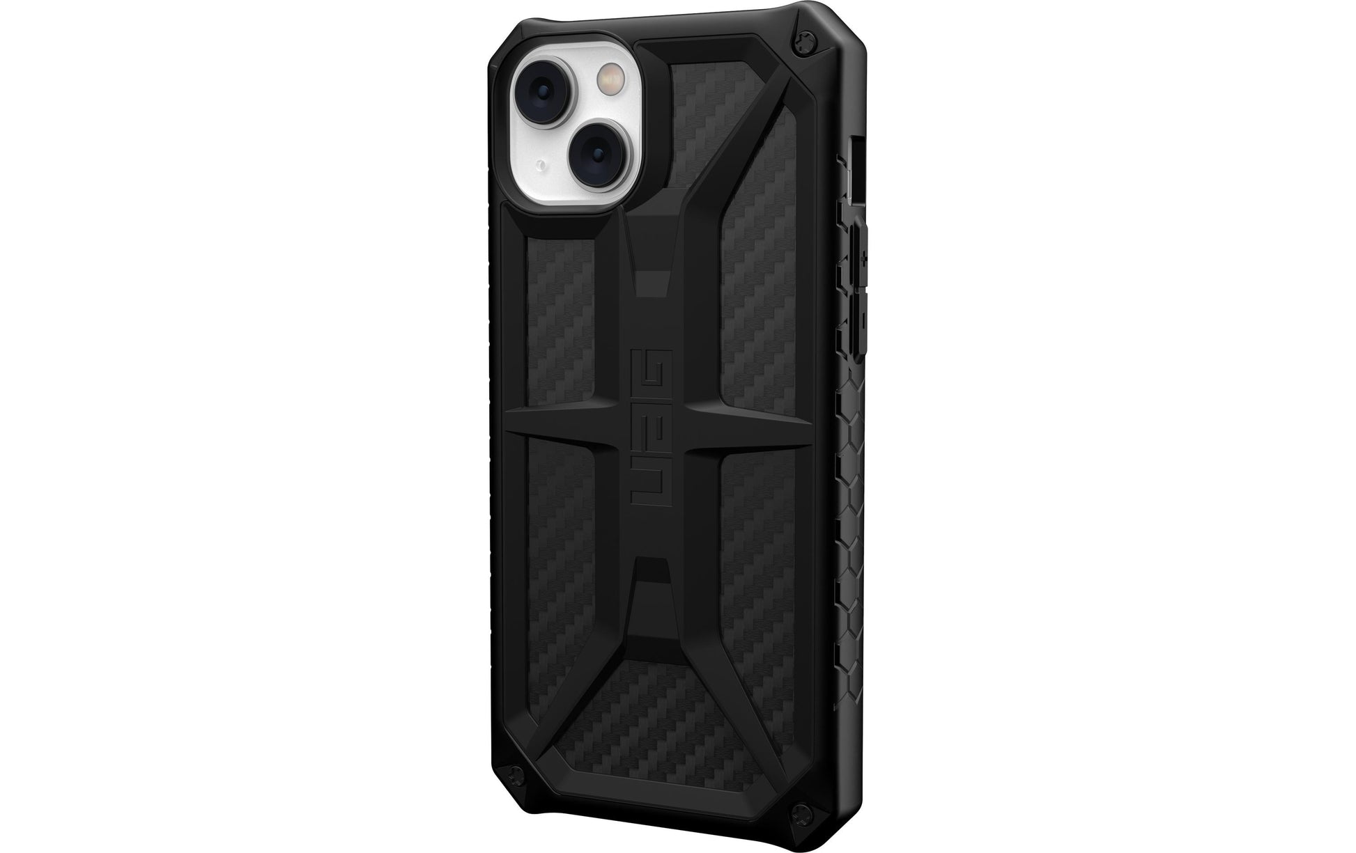 Urban Armor Gear Backcover Monarch – für Apple iPhone 14 Plus – schwarz – absturzsicher bis 6 m