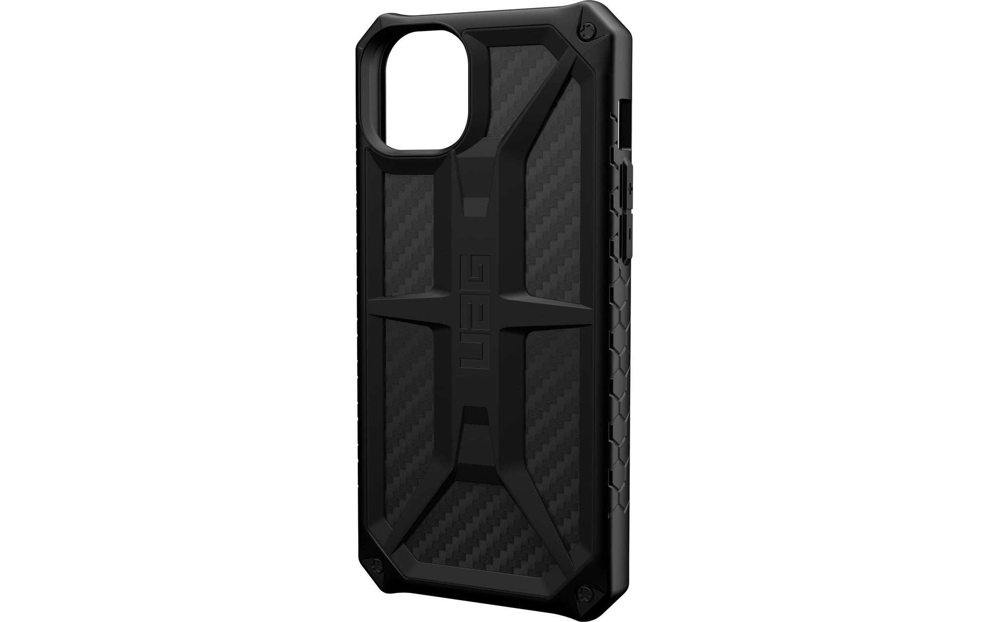 Urban Armor Gear Backcover Monarch – für Apple iPhone 14 Plus – schwarz – absturzsicher bis 6 m