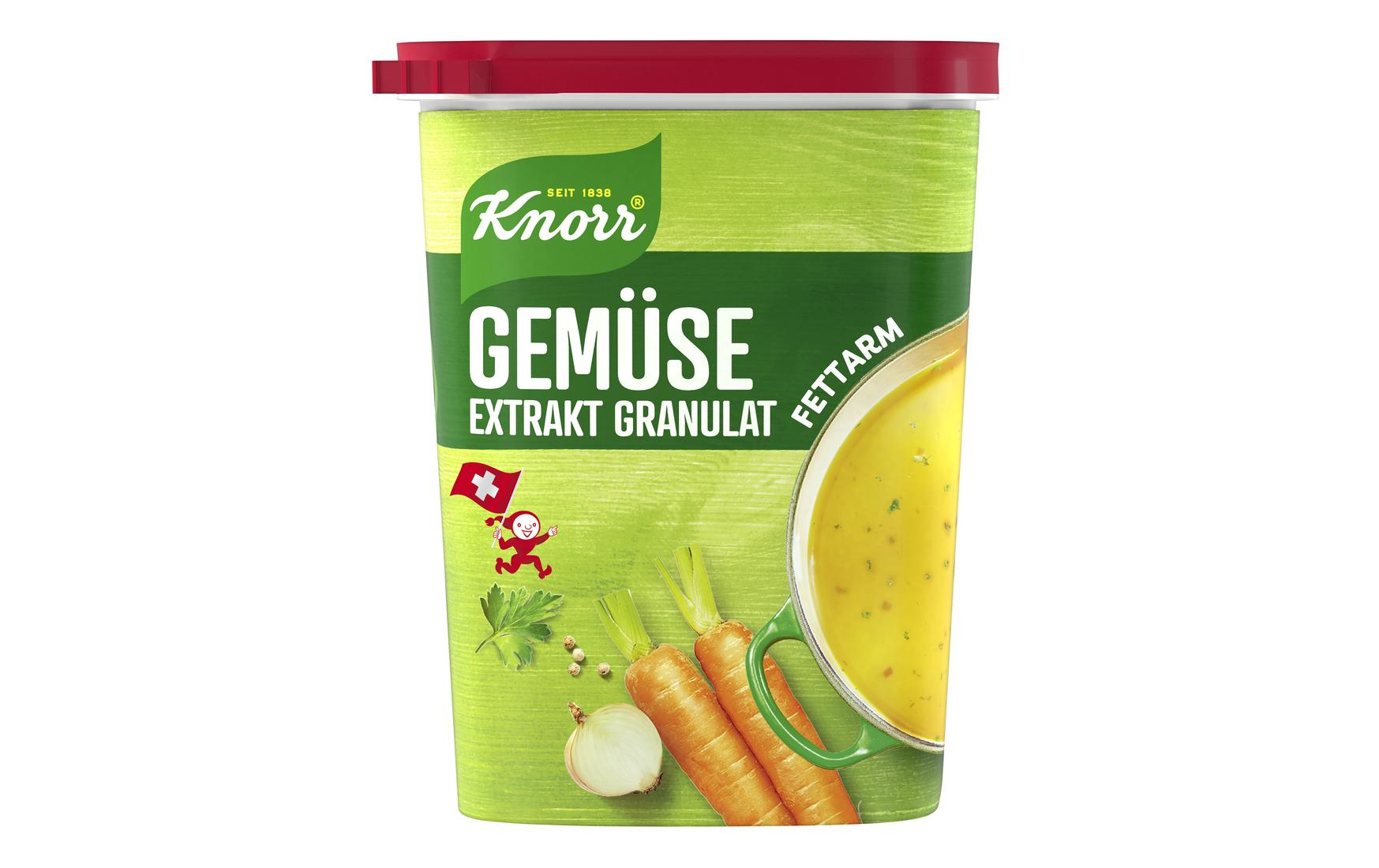 Knorr Gemüsebouillon fettarm Granulat – 250 g