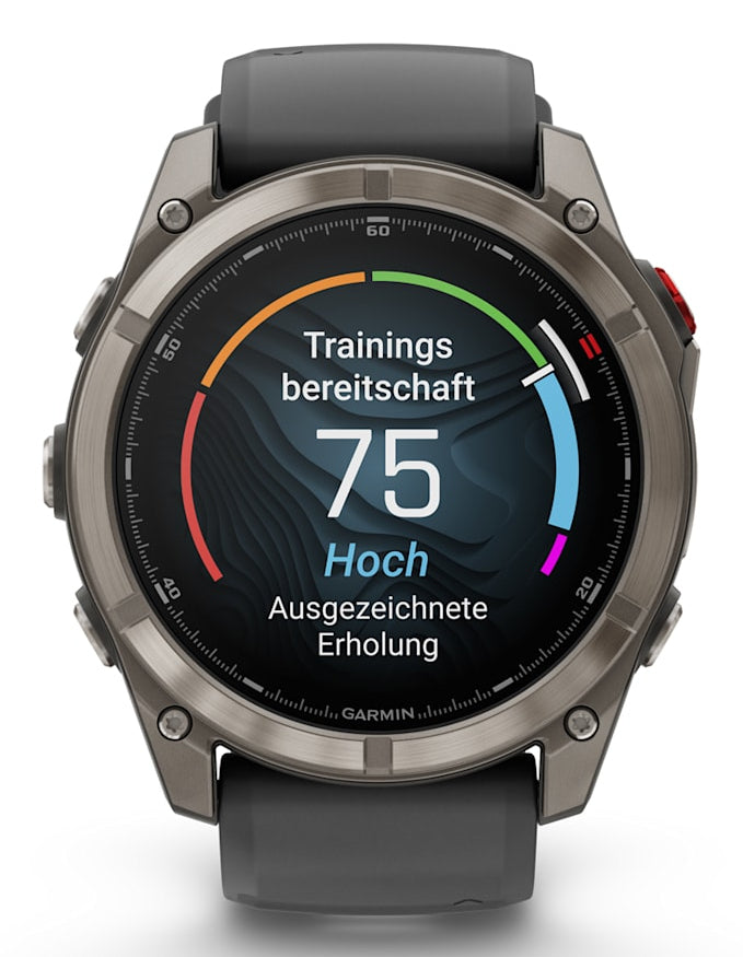 Garmin fenix 8 Pro LTE – GPS-Smartwatch – 51 mm, 1,4" AMOLED, LTE, Saphirglas, 100 m, Graphit/Schwarz