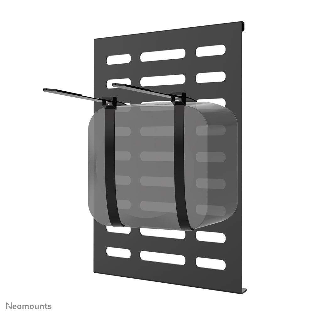 Neomounts NS-MBTC100BLACK – Mediaplayer-Halterung, für NS-WMB Serie, 10 kg Traglast, Breitenbereich 0–160 mm