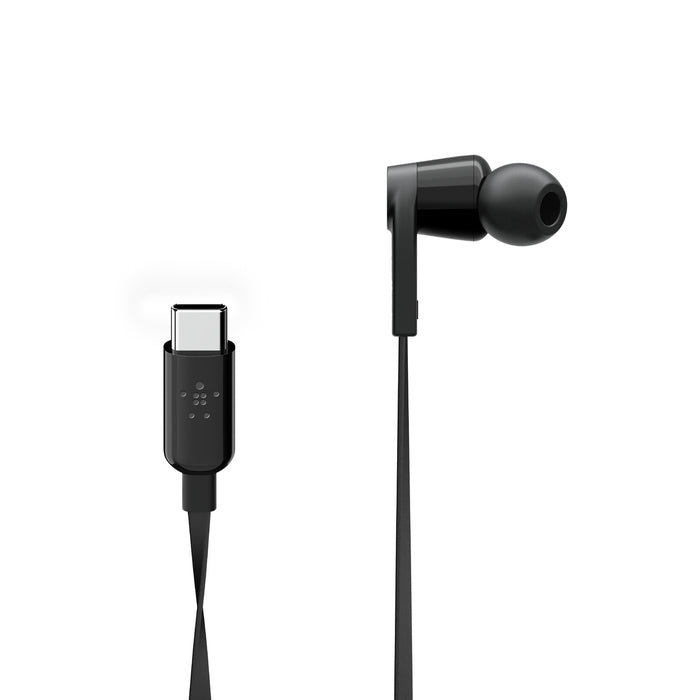 Belkin ROCKSTAR – In-Ear Kopfhörer – USB-C – schwarz