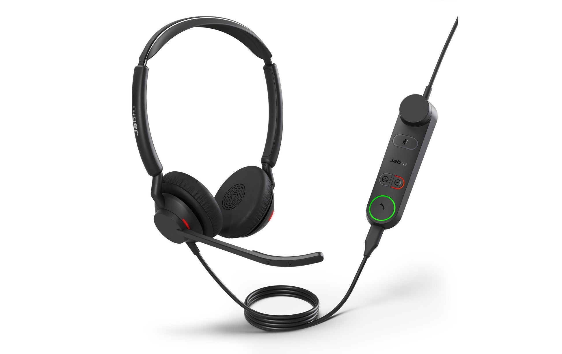 Jabra Engage 50 II – Duo Headset – USB‑C – mit Boom-Mikrofon – schwarz – Teams-kompatibel