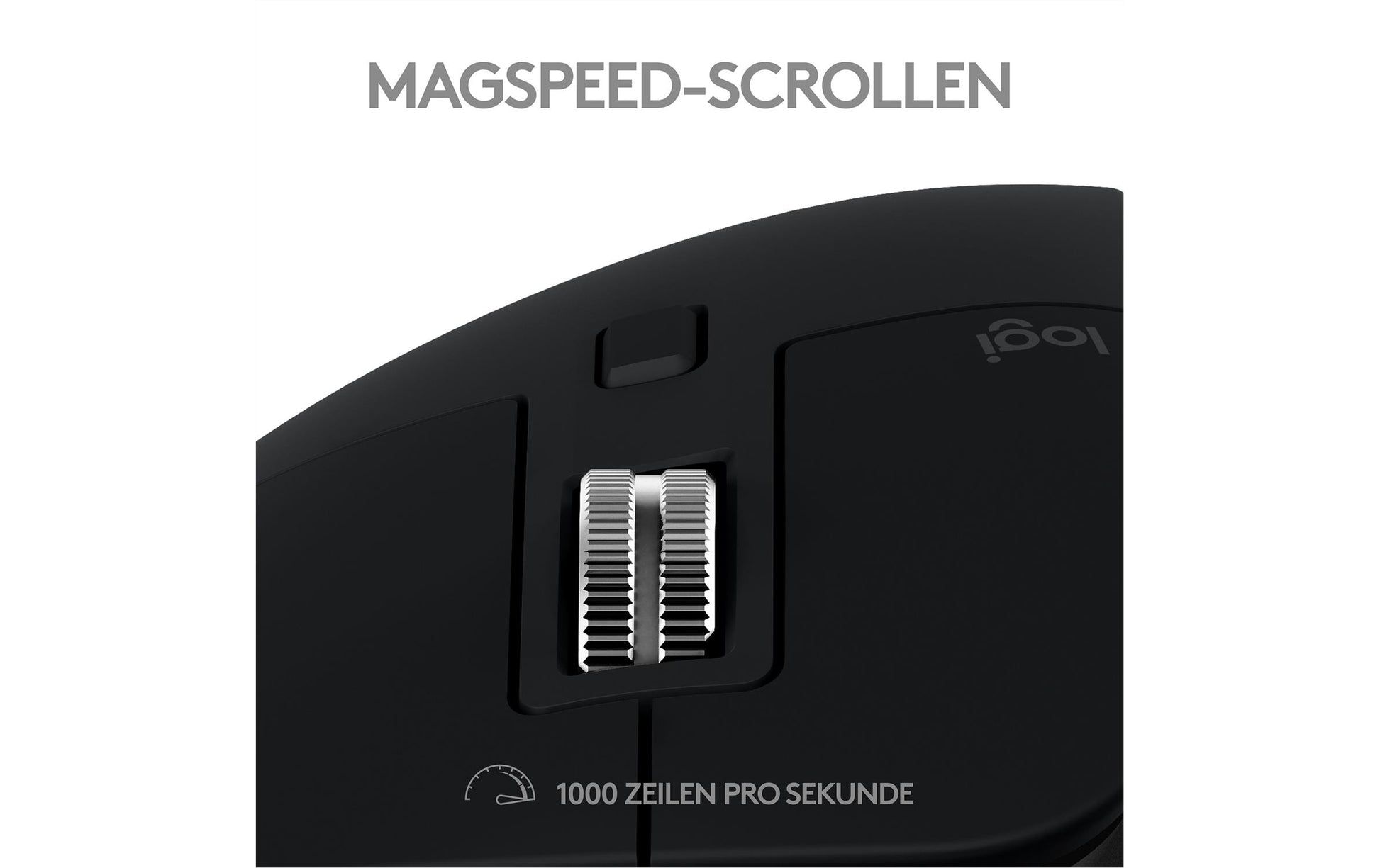 Logitech MX Master 3S für Mac Maus – kabellos, Space Grau