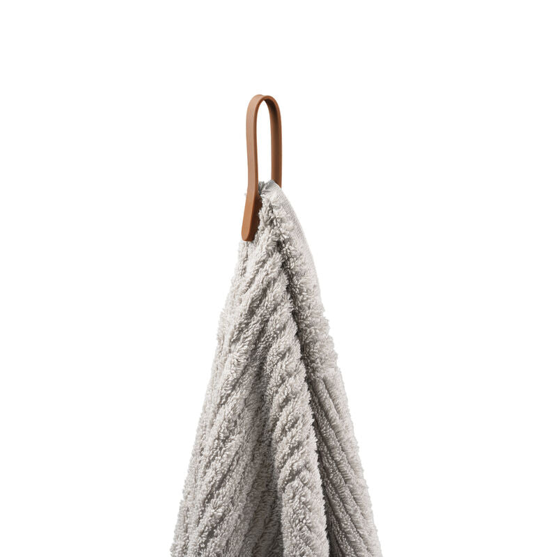 Zone Denmark Handtuchhalter – 1,8×1×9 cm, Silikon, Magnet, Terrakotta, 2er-Set