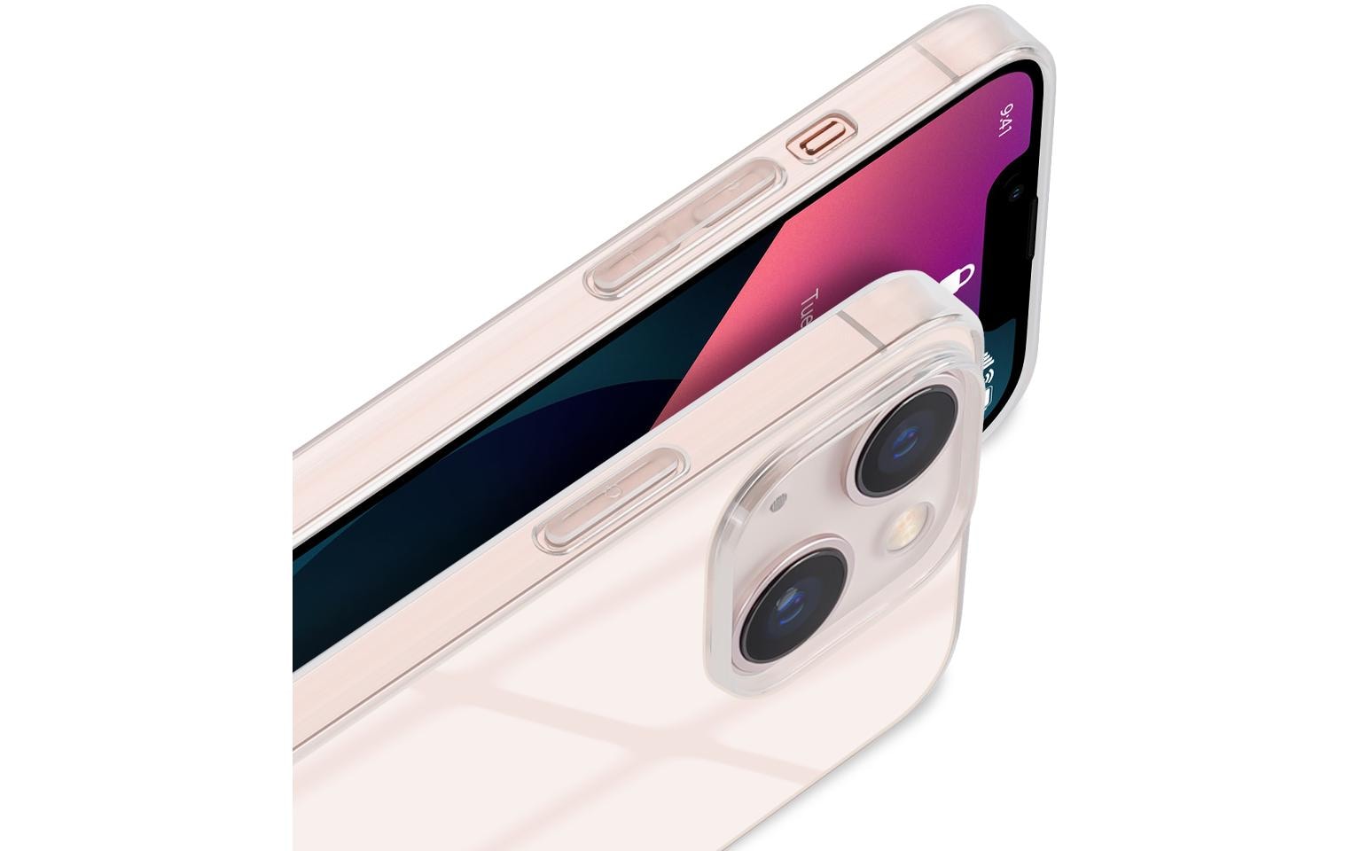 nevox StyleShell Flex Backcover – für Apple iPhone 14, TPU, Transparent