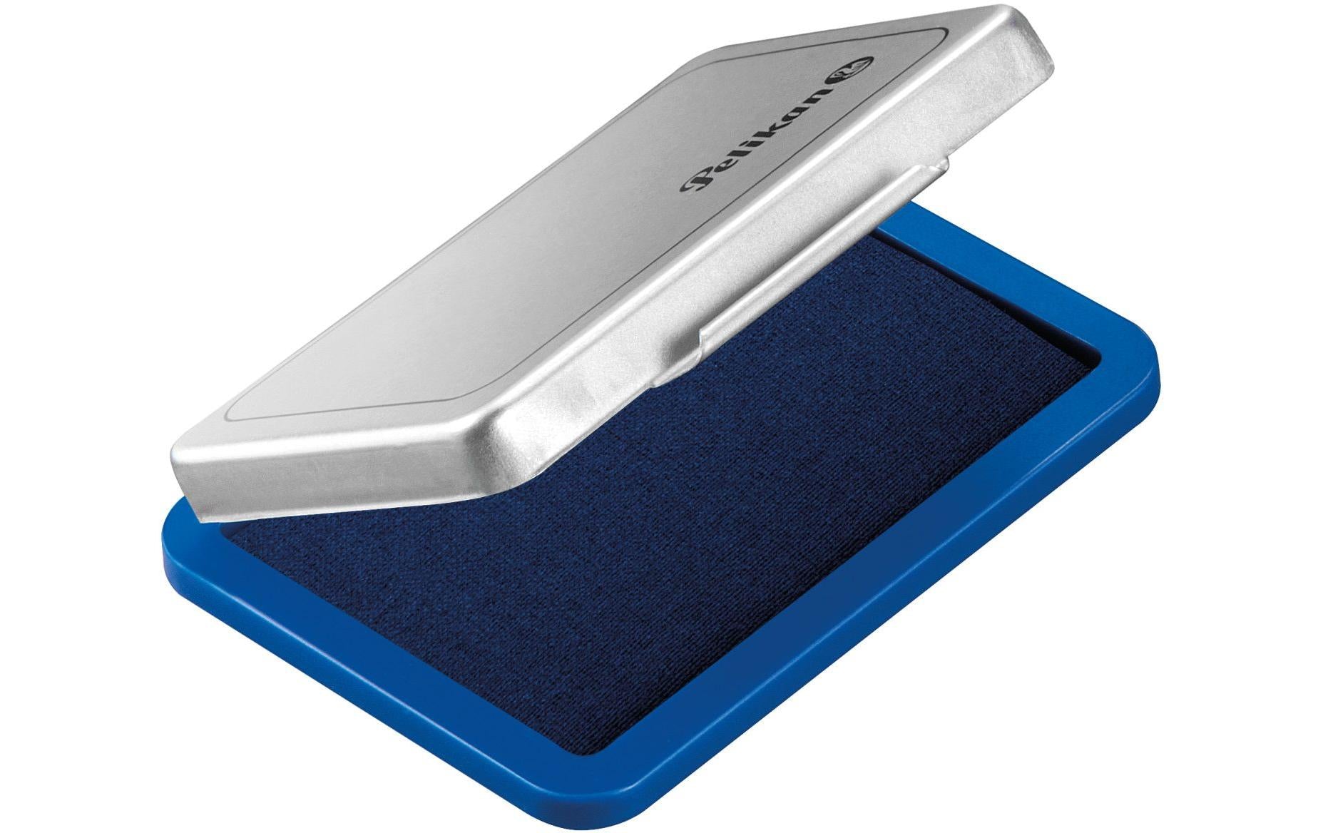 Pelikan Stempelkissen – Metall, 70 × 50 mm, getränkt, Blau