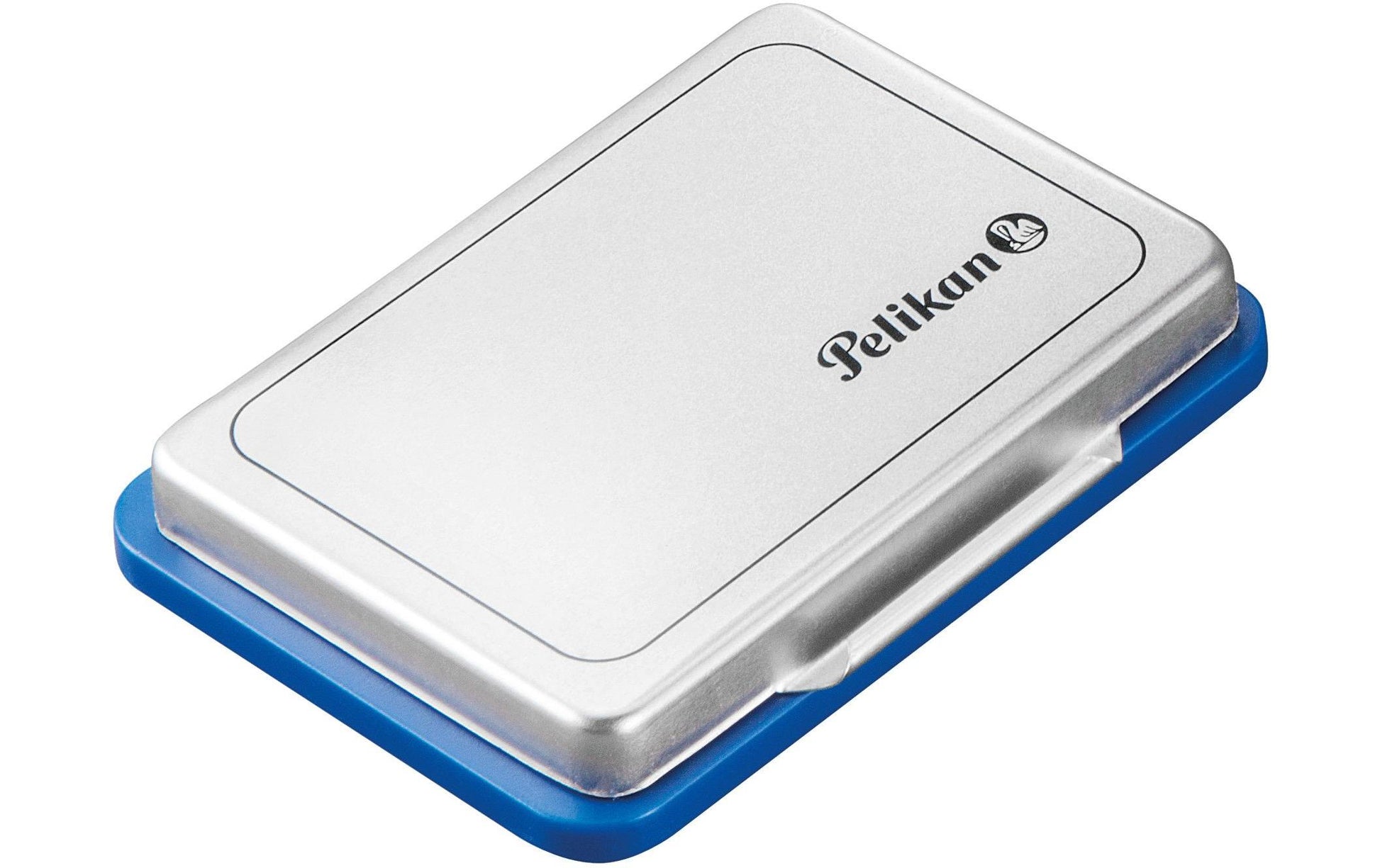 Pelikan Stempelkissen – Metall, 70 × 50 mm, getränkt, Blau