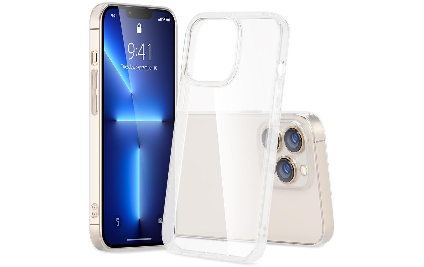 nevox StyleShell Flex Backcover – für Apple iPhone 14 Pro Max, TPU, Transparent