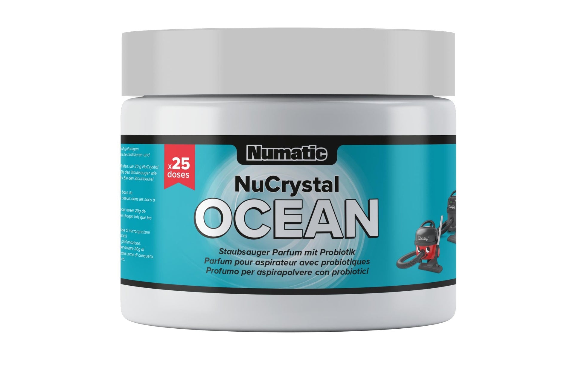 Numatic Staubsauger-Deo – 0,5 kg, für Numatic Zylinder-Vakuum