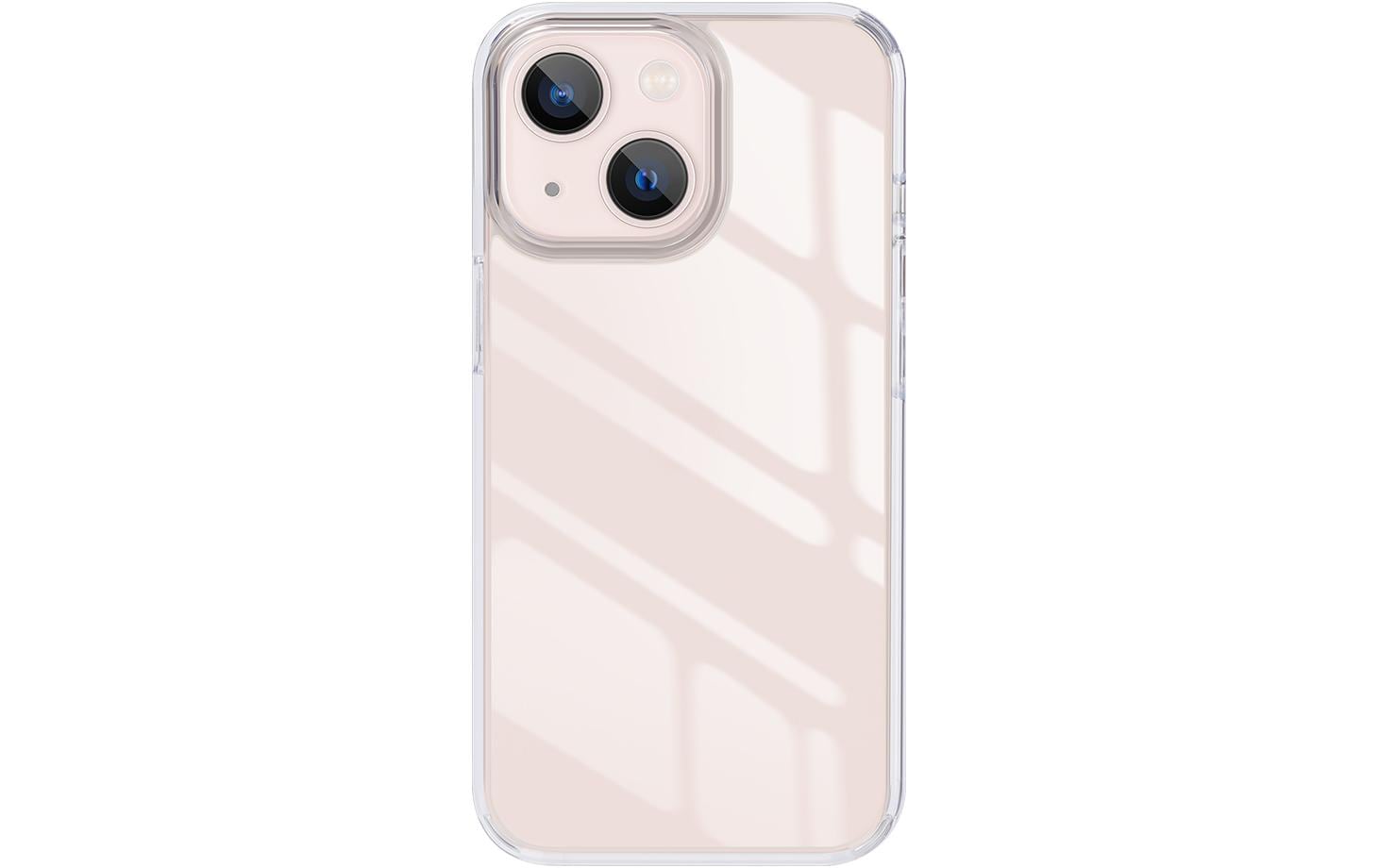 nevox StyleShell ShockFlex – Backcover – für Apple iPhone 14 Plus, PC+TPU, Transparent