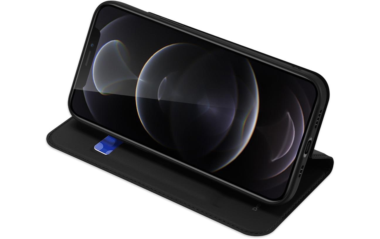 nevox Wallethülle – für Apple iPhone 14 Pro Max, mit Ständer, 1 Kartenfach, PU+TPU, Schwarz