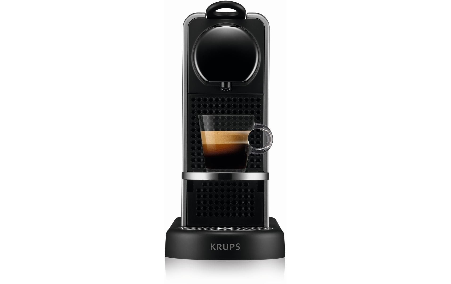 Krups CitiZ Kapselmaschine – für Nespresso-Kapseln, 19 bar, 1 l, Schwarz