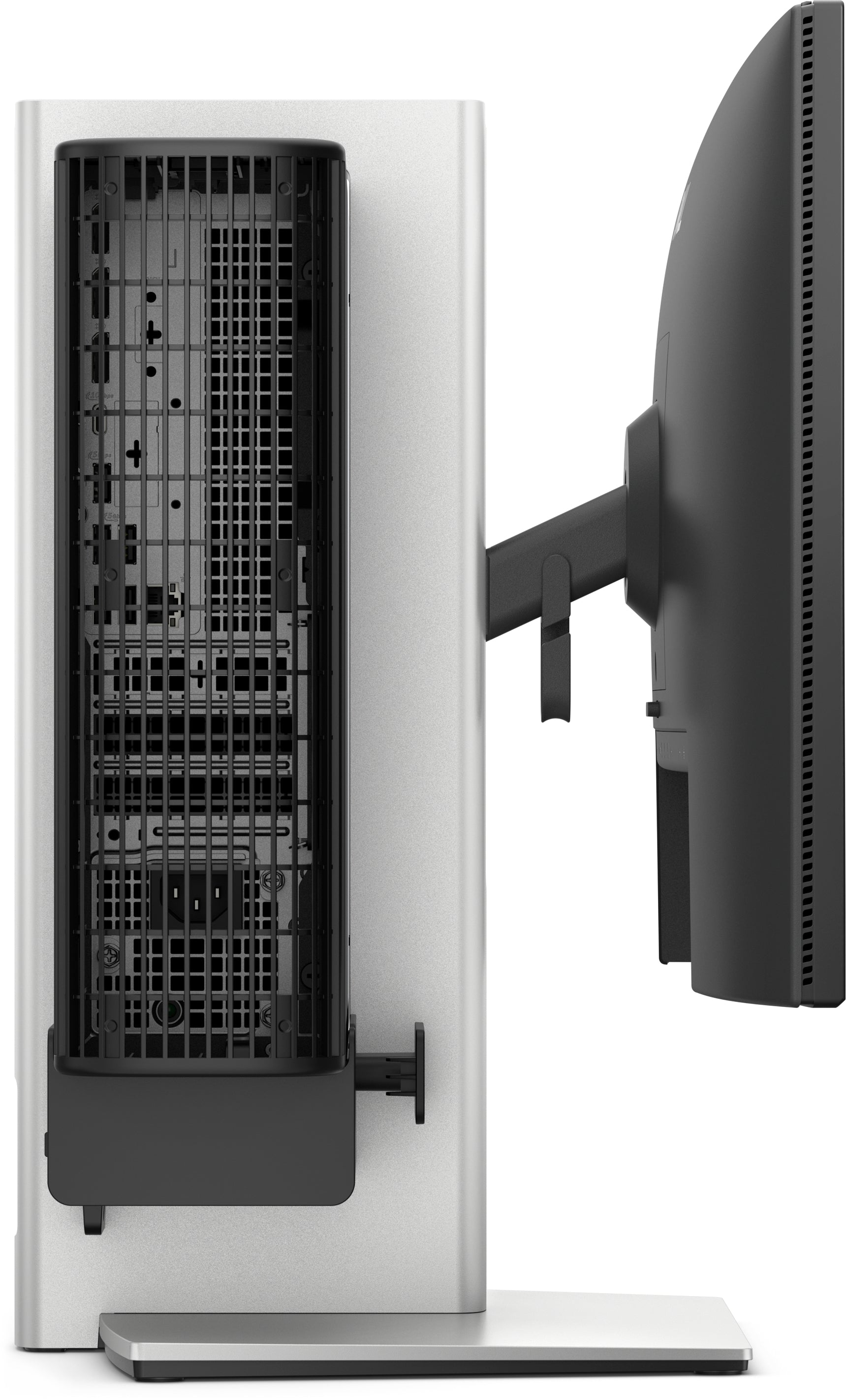 Dell Pro Slim OSS25 – Monitor-Tischständer – freistehend – 1 Monitor – 19–27" – VESA 100×100 mm