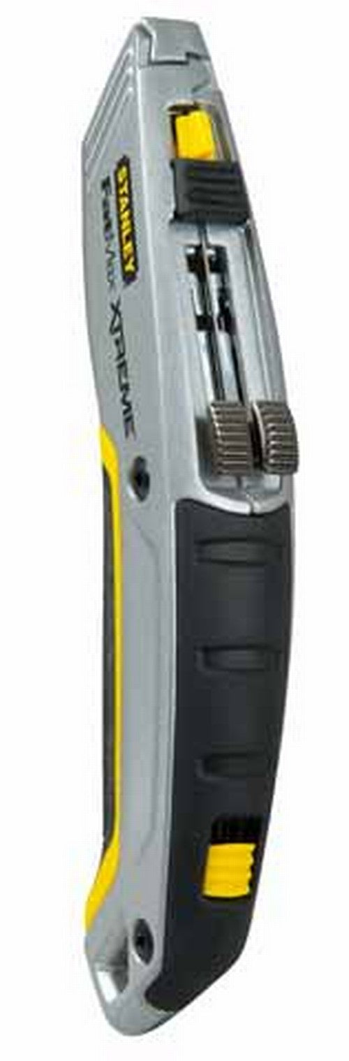 Stanley FatMax Pro 2in1 – Abbrechmesser 19 mm, einziehbar, Zink, grau