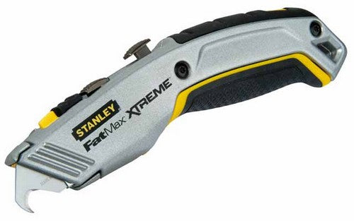 Stanley FatMax Pro 2in1 – Abbrechmesser 19 mm, einziehbar, Zink, grau