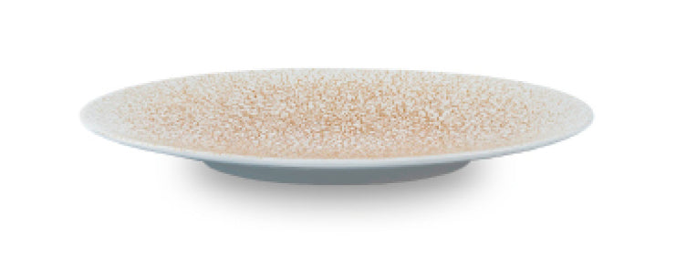 Silwy S0DT-1319-2-A Frühstücksteller – Porzellan, braun, weiss, magnetisch, stapelbar, 2 Stück