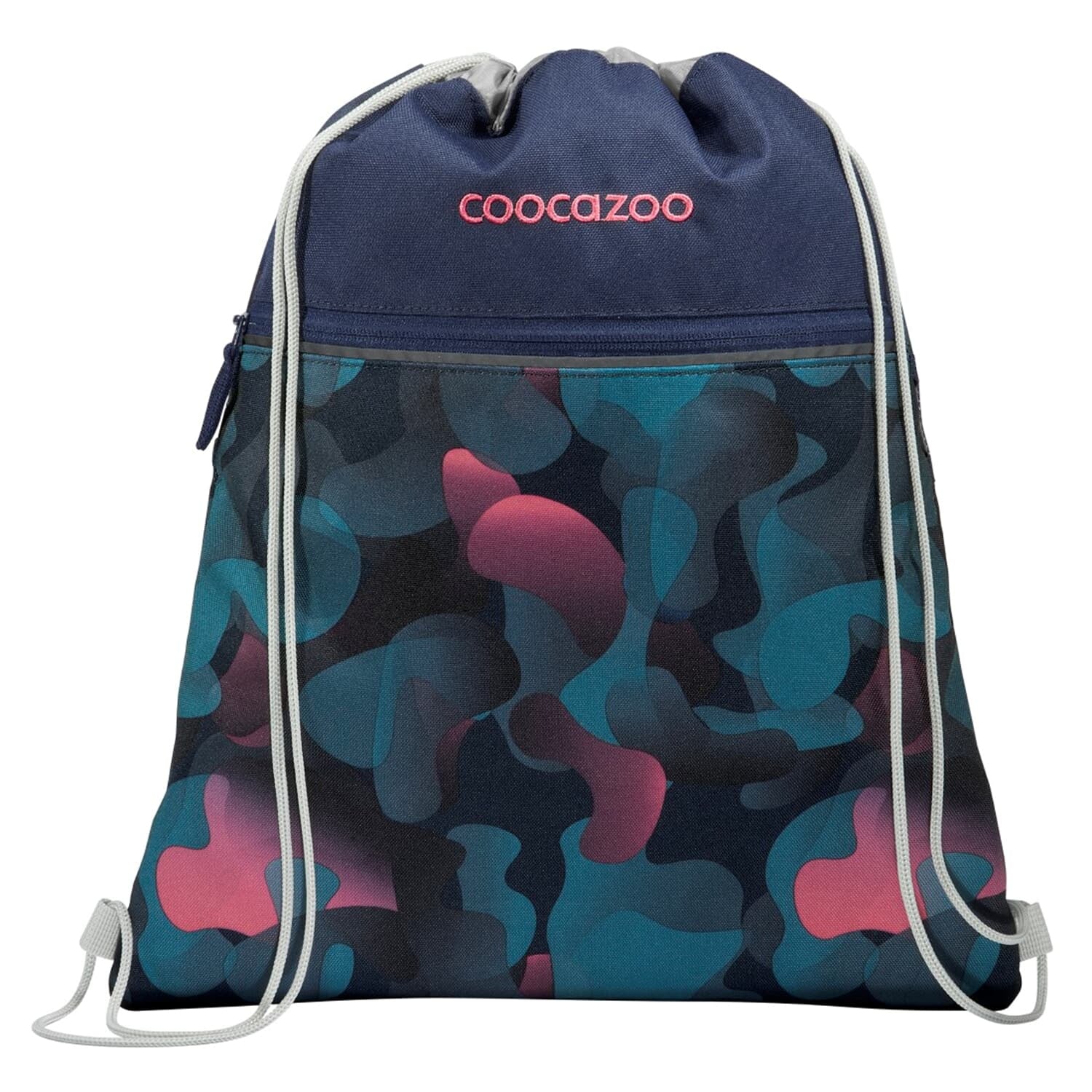 Coocazoo Sportbeutel – 10 l, Motiv Cloudy Peach, wasserabweisend, 34 × 43 cm