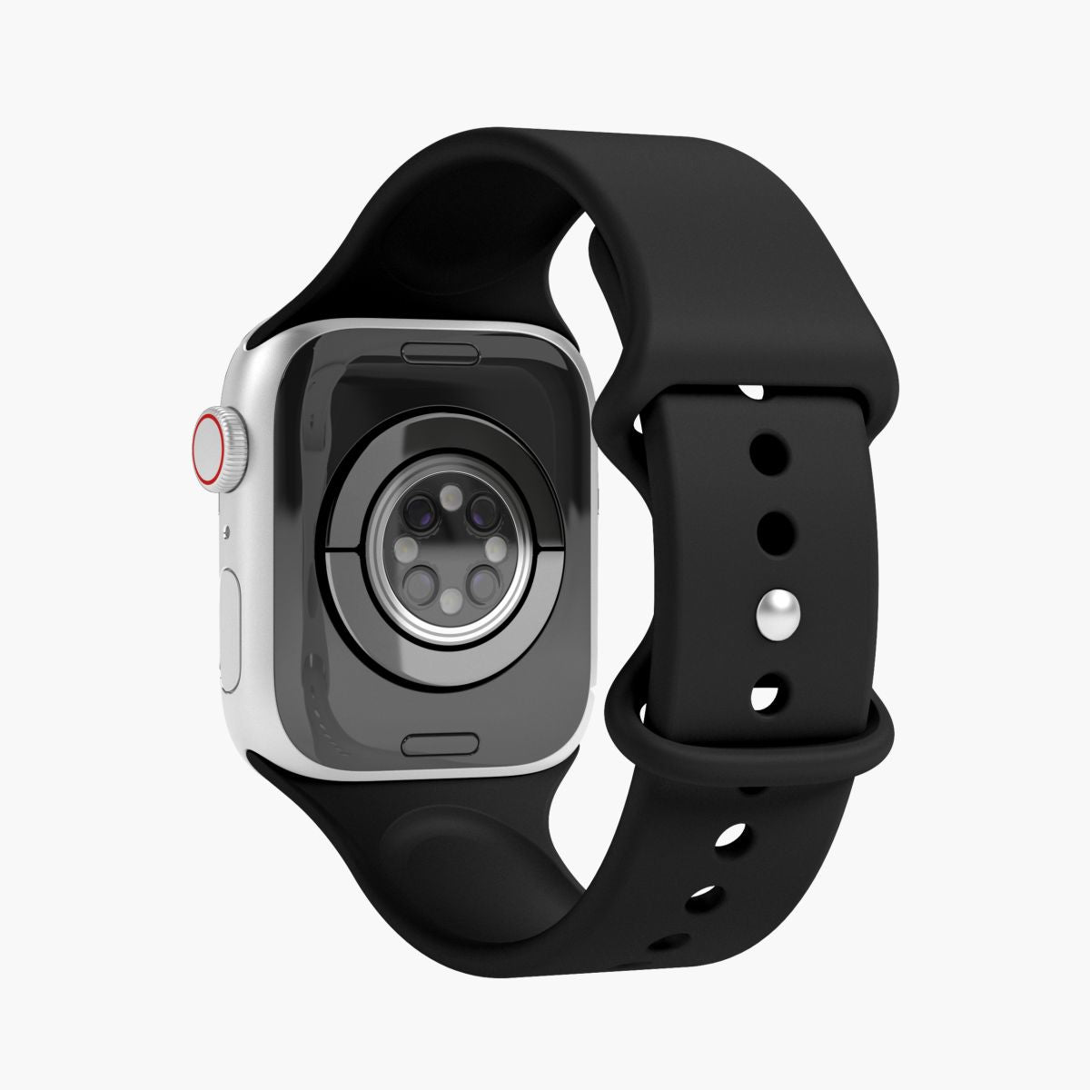 Vonmählen Silicon Loop – Silikon, Schwarz, für Apple Watch 38/40/41 mm