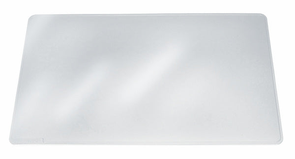 Durable Schreibtischunterlage Duraglas – 500 × 650 mm, transparent, reflexfrei, 1 Stück