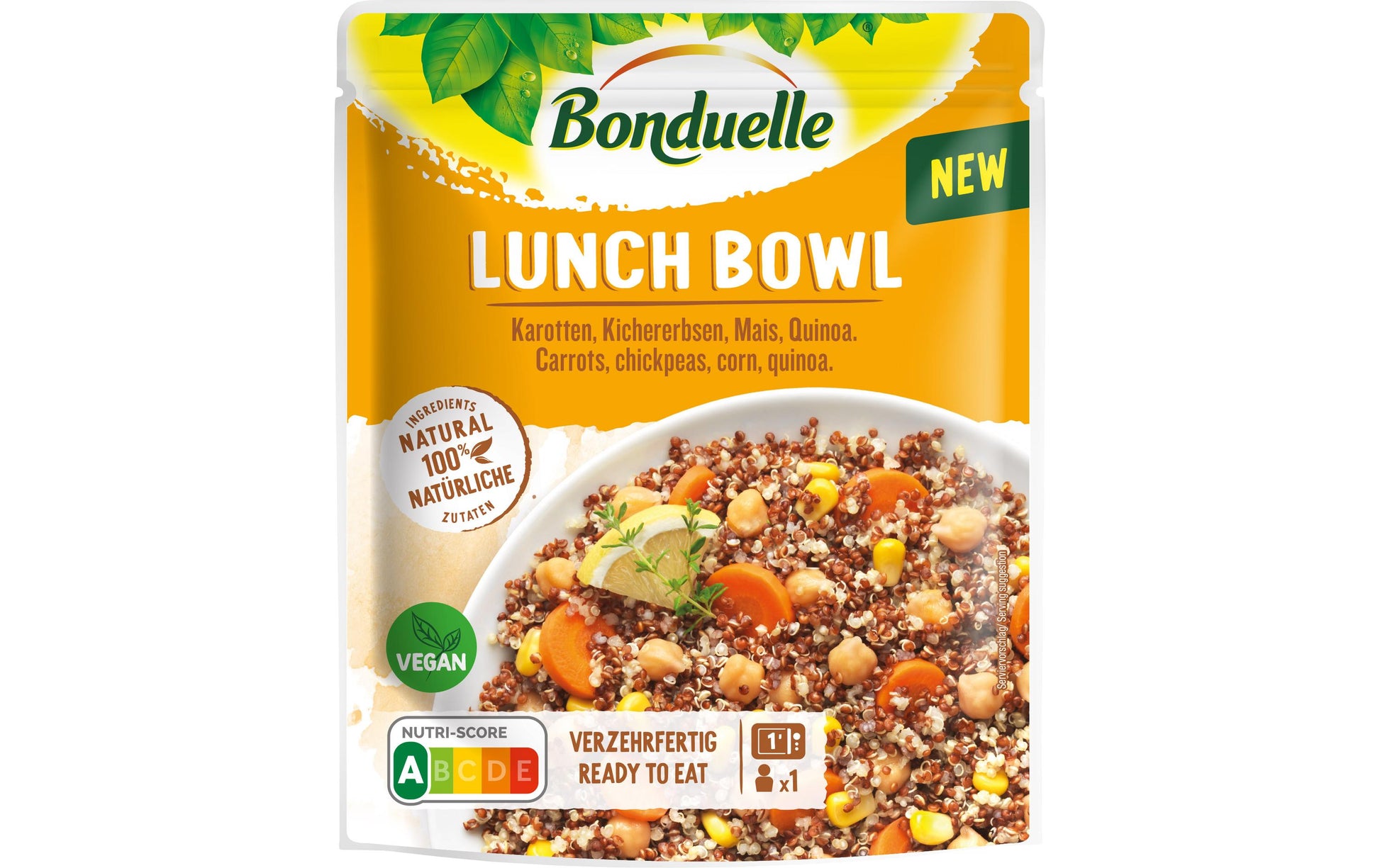 Bonduelle Lunch Bowl Quinoa, vegan – 250 g