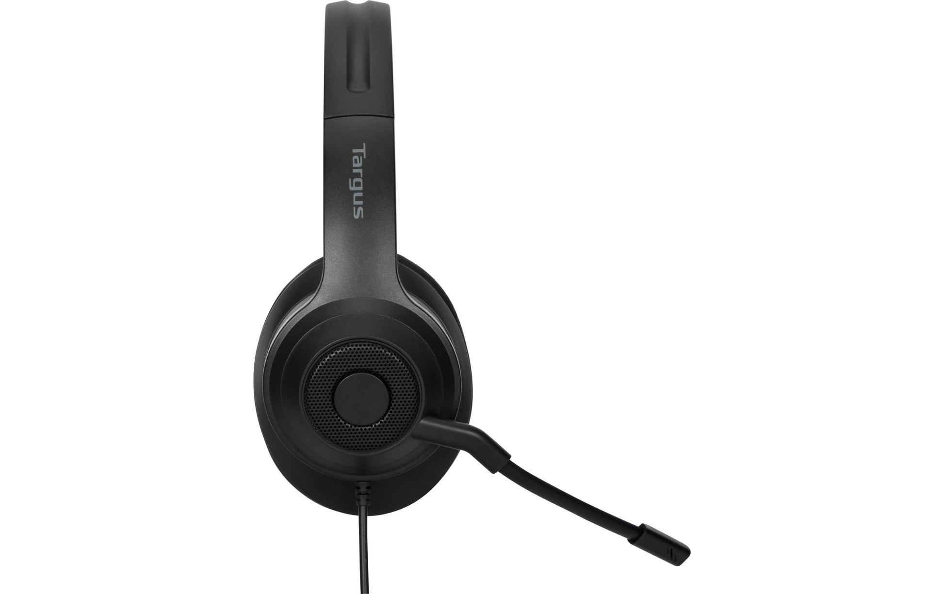 Targus AEH102GL Office-Headset – On-Ear, Stereo, Kabel, USB-A, Schwarz