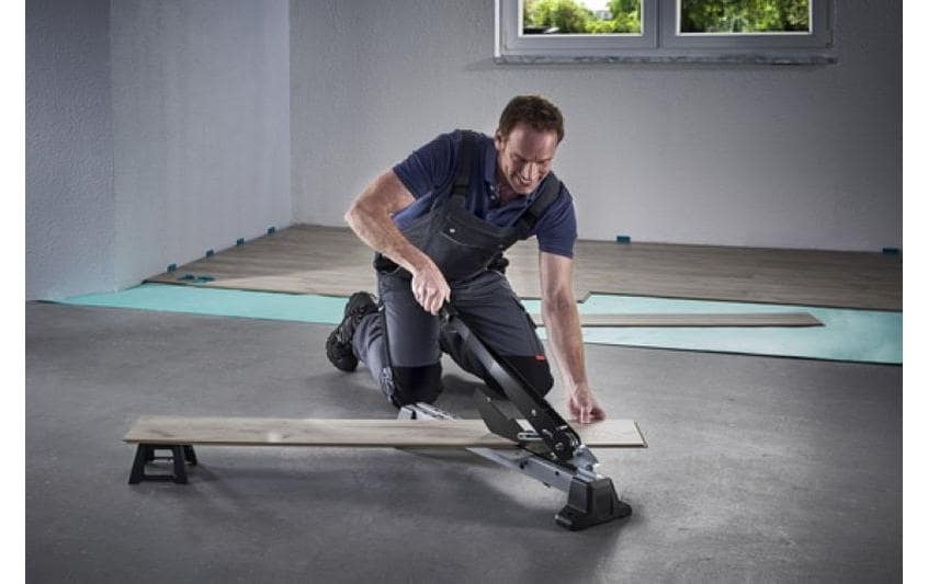 wolfcraft GmbH Vinyl- und Laminatschneider VLC 1000 – Schnittbreite 37,0 cm, max. Laminatdicke 14,0 mm