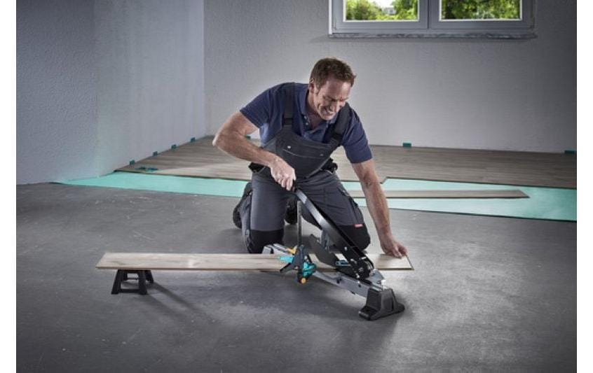 wolfcraft GmbH Vinyl- und Laminatschneider VLC 1000 – Schnittbreite 37,0 cm, max. Laminatdicke 14,0 mm