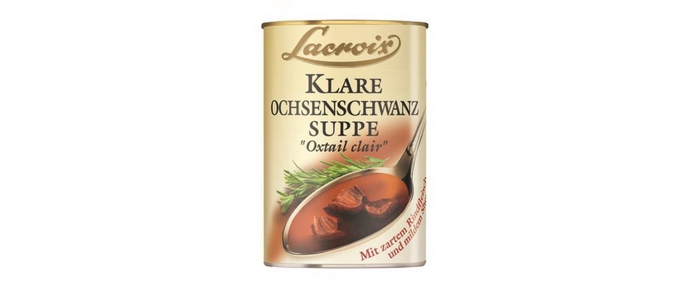Lacroix Ochsenschwanz-Suppe Dose – 400 ml